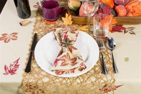 img 1 attached to 🍂 Washable Tablecloth Holidays Thanksgiving: A DII Must-Have for Effortless Clean-up and Festive Décor