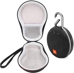 img 4 attached to 🔊 JBL Clip 3 IPX7 Waterproof Portable Bluetooth Speaker Bundle with Deluxe Travel Case: Ideal Outdoor Companion (Black)