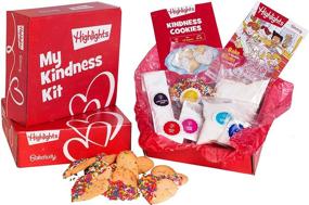 img 4 attached to 🍪 Baketivity Kids Baking Kit with Highlights Magazine Booklet: Kindness Themed Baking Set for DIY Arts and Crafts, Heart Shaped Sprinkle Cookies, Kosher - Shop Now!