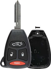 img 2 attached to KeylessOption KOBDT04A Keyless Entry Remote Control Car Key Fob Shell Replacement - Just the Case