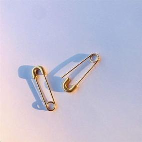 img 1 attached to Stainless Steel Minimalist Cartilage Earrings - Customizable Girls' Fashion Jewelry