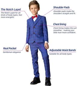 img 3 attached to ELPA Childrens Formal Spring Pieces Boys' Clothing and Suits & Sport Coats