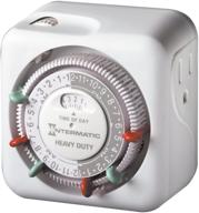 ⏰ enhance efficiency with intermatic tn311 15 amp heavy duty grounded timer - 2-pack логотип