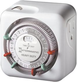 img 1 attached to ⏰ Enhance Efficiency with Intermatic TN311 15 Amp Heavy Duty Grounded Timer - 2-Pack