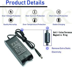 img 1 attached to 🔌 65W 19.5V AC Adapter Laptop Charger for Dell Inspiron 15 3520 3521 3531 3542 3537 7537 Inspiron 15R 5521 5537 5520 N5010 N5110 - Compatible Power Supply Cord P/N HA65NS5-00 06TM1C LA65NS0-00