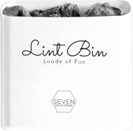 🧲 magnetic lint bin: efficient laundry room organization storage and trash can solution logo