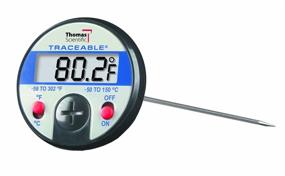 img 1 attached to Thomas Plastic Stainless Traceable Thermometer
