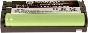 img 2 attached to 📞 Synergy Digital Cordless Phone Battery Combo-Pack for Rayovac RAY193 - Includes 2 x SDCP-H326 Batteries