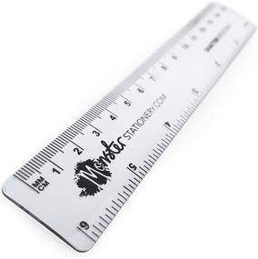 img 2 attached to 📏 Monster Stationery: Durable Transparent Shatter Resistant Test, Measure & Inspect Tools