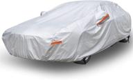 🚗 morhept car cover: waterproof & all-weather protection for sedan (194"-208") logo