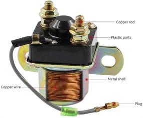 img 3 attached to Road Passion Starter Solenoid POLARIS Motorcycle & Powersports