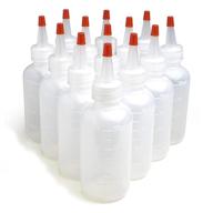 🧴 convenient 120ml plastic bottles with caps and measurement markings for food service equipment & supplies логотип