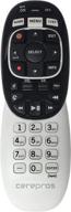 cerepros rc73 remote control for directv at&amp;t satellite cable tv 📺 dtv hr34 44 54 genie dvrs - replacing rc71 rc72 - enhanced compatibility logo