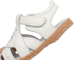 img 1 attached to MIGO BABY Genuine Leather Princess Apparel & Accessories Baby Boys for Shoes