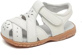 img 4 attached to MIGO BABY Genuine Leather Princess Apparel & Accessories Baby Boys for Shoes