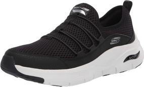 img 4 attached to Skechers Womens Arch Fit Black