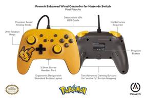 img 3 attached to PowerA Pokemon Enhanced Controller Nintendo Switch Nintendo Switch