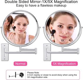 img 3 attached to Gospire Upgraded Magnification Double Sided Mirror，Polished