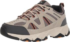 img 4 attached to Skechers Mens Crossbar Navy Black Athletic Shoes: Stylish and Sporty Footwear for Men