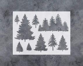 img 4 attached to 🌳 Enhance Your Home Décor with GSS Designs Tree Decor Stencil