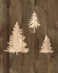 img 3 attached to 🌳 Enhance Your Home Décor with GSS Designs Tree Decor Stencil