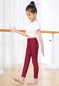 img 1 attached to Stretchy Spandex Length Legging for Girls – Speerise Clothing