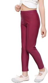 img 4 attached to Stretchy Spandex Length Legging for Girls – Speerise Clothing