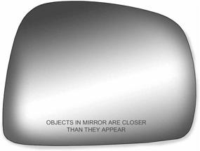 img 1 attached to 🔍 Passenger Side Mirror Glass for Nissan Versa Hatchback and Sedan - Fit System 90201
