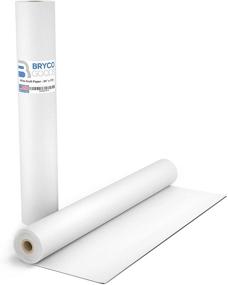 img 4 attached to 🎨 Premium White Kraft Arts and Crafts Paper Roll - 24 inch x 175 Feet (2100 Inch) - Multipurpose Paints, Wall Art, Easel, Bulletin Board, Gift Wrapping - Made in USA