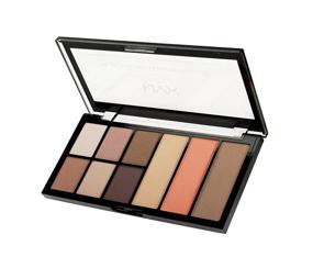 img 2 attached to NYX Pro Makeup Go-to Palette, Wanderlust, 0.54 oz