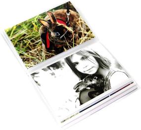 img 3 attached to 📷 CocoPolka Альбом для фотографий водяными красками 4x6, упаковка из 3 - вмещает 48 фотографий каждый. Съемные, гибкие обложки.