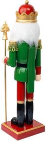 img 2 attached to FUNPENY Green King Scepter Nutcracker