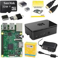 🎮 canakit комплект raspberry pi 3 complete starter kit - 32 гб edition: включите свои проекты pi с удобством все-в-одном логотип