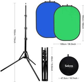 img 2 attached to Collapsible Backdrop Background Portable Photography Camera & Photo