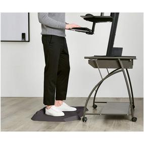 img 1 attached to 🖥️ Amazon Basics Anti-Fatigue Standing Desk Mat