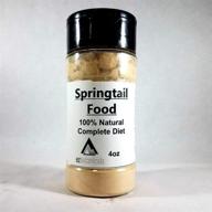 🐜 enhance springtail nutrition with ez botanicals' all natural springtail & isopod food - 4oz shaker container logo