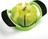 🍏 green grip-ez fruit wedger corer by norpro, 3.5 inches logo