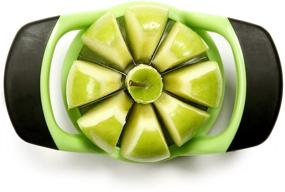 img 1 attached to 🍏 Green Grip-EZ Fruit Wedger Corer by Norpro, 3.5 inches