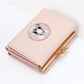 img 1 attached to 👛 JIUFENG Вышитые кошельки Billfold: обязательные дамские сумки и кошельки с стилем