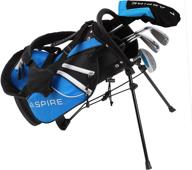 🏌️ aspire junior plus complete golf clubs set for children - 5 age groups boys and girls - right hand, real girls junior golf bag logo