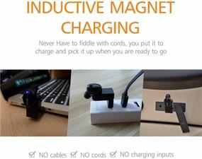 img 1 attached to FOCUSPOWER F10: Mini Bluetooth Earbud with 6-Hour Playtime for iPhone & Android