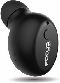 img 4 attached to FOCUSPOWER F10: Mini Bluetooth Earbud with 6-Hour Playtime for iPhone & Android