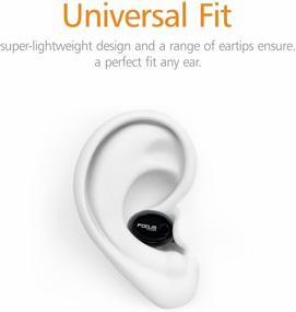 img 3 attached to FOCUSPOWER F10: Mini Bluetooth Earbud with 6-Hour Playtime for iPhone & Android