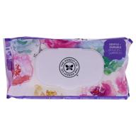 🌹 the honest company designer baby wipes: rose blossom, 99% water, pure & gentle, plant-based, fragrance free, extra thick & durable wet wipes - 72 count logo