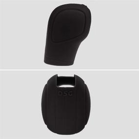 img 1 attached to 🚗 Protect Your Car's Gear Shift with ZYHW Black Silicone Knob Cover