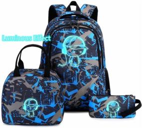 img 2 attached to 🎒 Optimized Kids' Daypack Backpacks for School, Bookbag and Shoulder Use