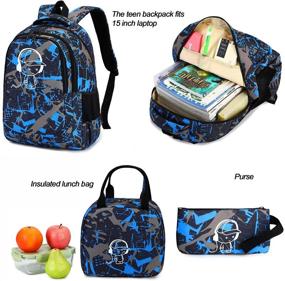 img 3 attached to 🎒 Optimized Kids' Daypack Backpacks for School, Bookbag and Shoulder Use