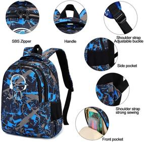 img 1 attached to 🎒 Optimized Kids' Daypack Backpacks for School, Bookbag and Shoulder Use