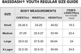 img 2 attached to 👕 BASSDASH Youth UPF50+ Performance T Shirt with Hood: Sun-Protective Fishing and Hiking Shirt