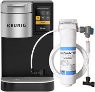 ☕️ enhanced efficiency: keurig k2500 plumbed coffee maker with direct water line & filter kit logo